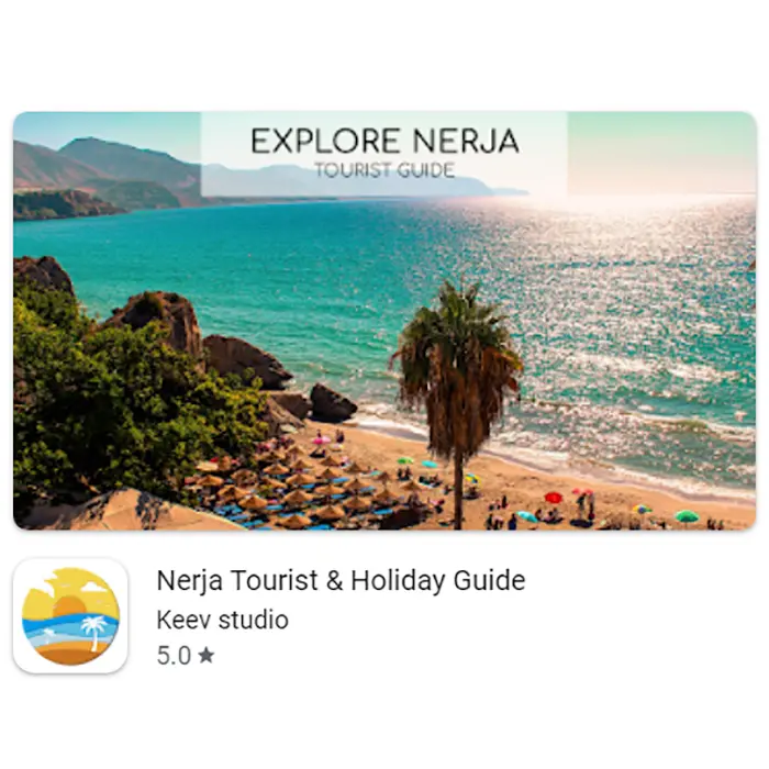 Portfolio Nerja Guide app Costa del Sol
